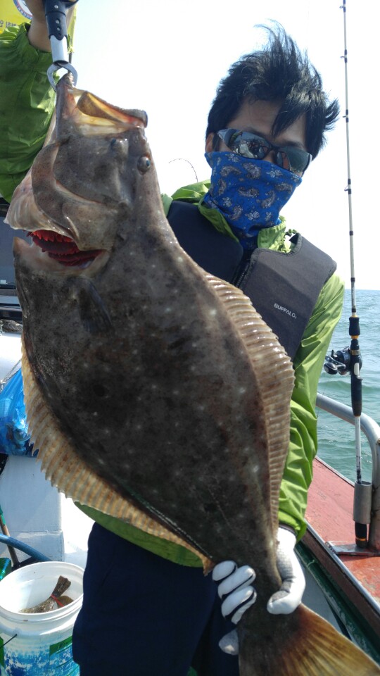 6월17일 아라호 광어다운샷출조