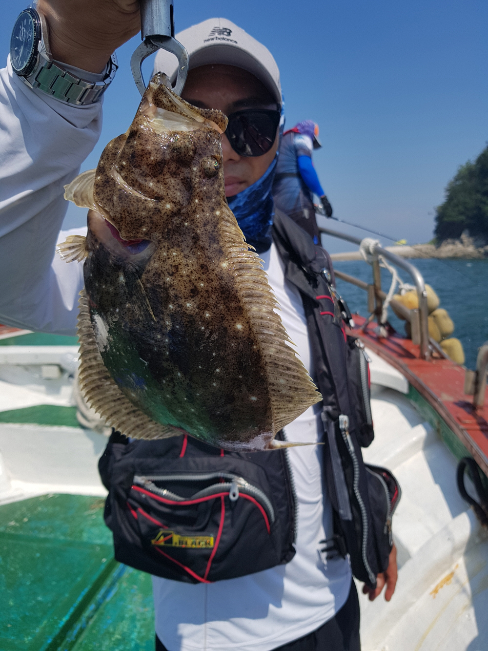 8월5일 아라호 광어다운샷&외수질출조