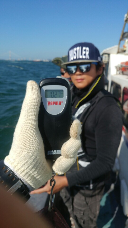 9월12일 아라2호 최대10kG