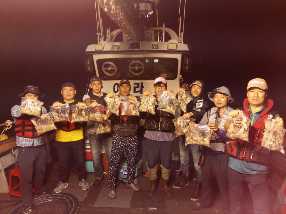 9월12일 아라호 야간쭈꾸미