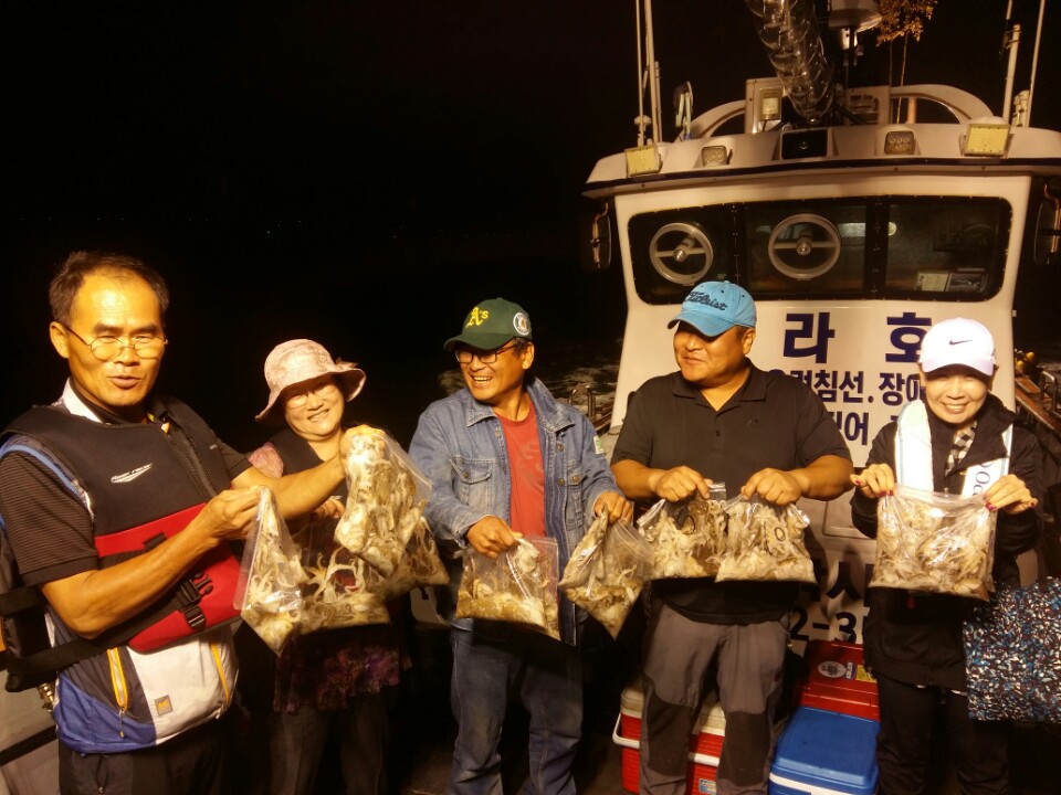 9월7일 아라호 야간쭈꾸미출조