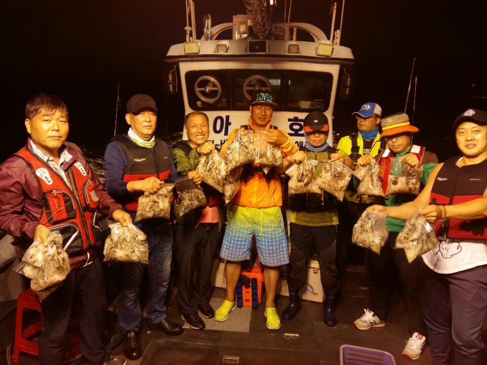 9월11일 아라호 야간쭈꾸미출조