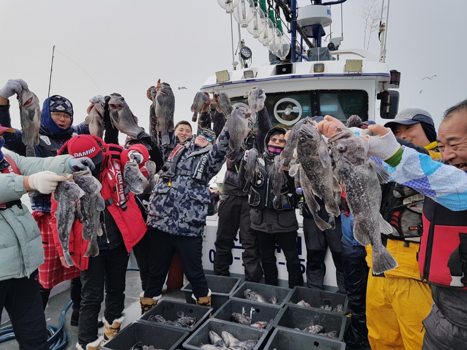 1월16일 대박 7짜우럭