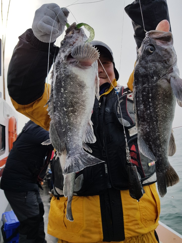 1월16일 대박 7짜우럭