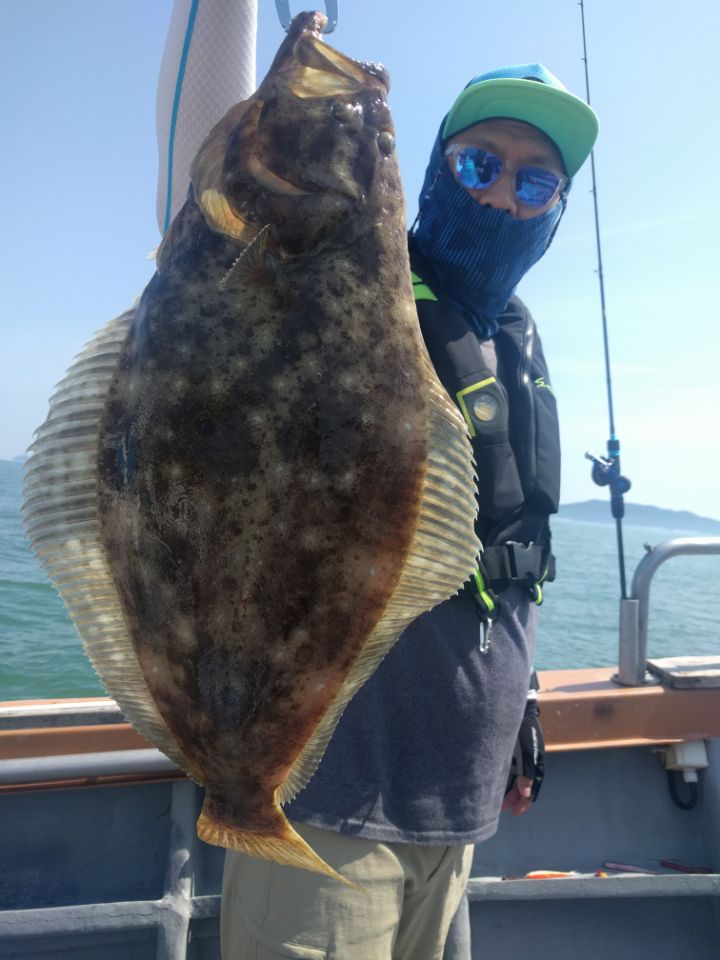 6월16일 아라호 대광어다운샷