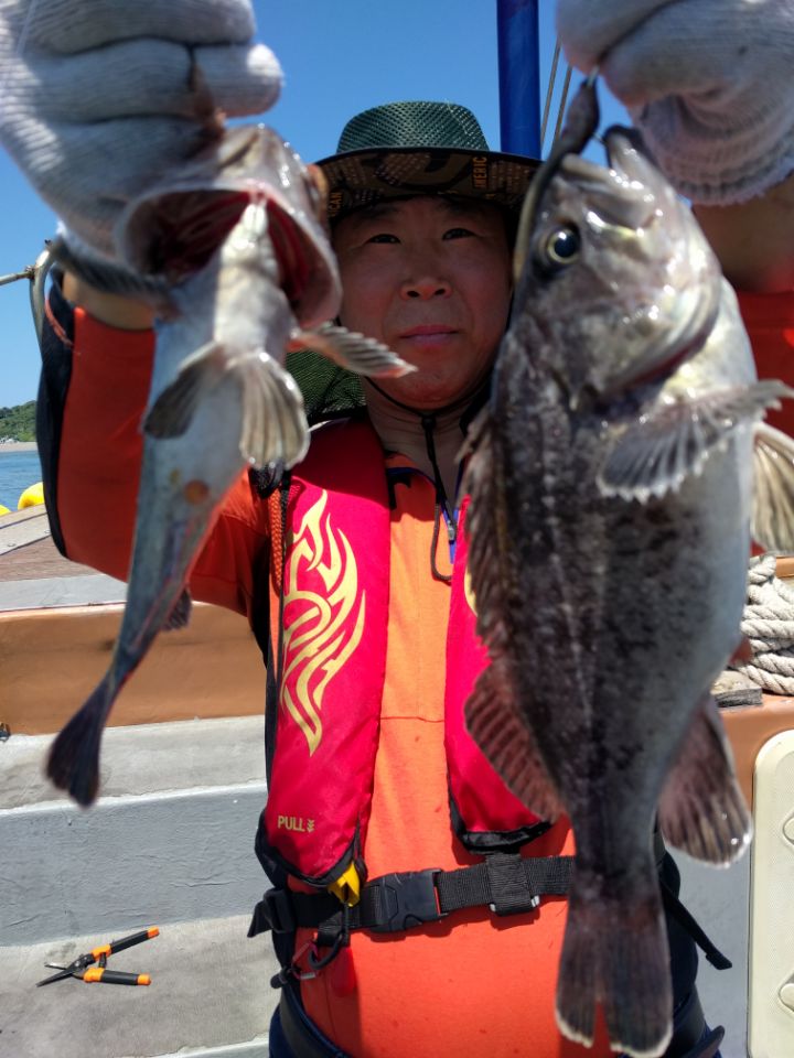 6월12일 아라호 우럭단체