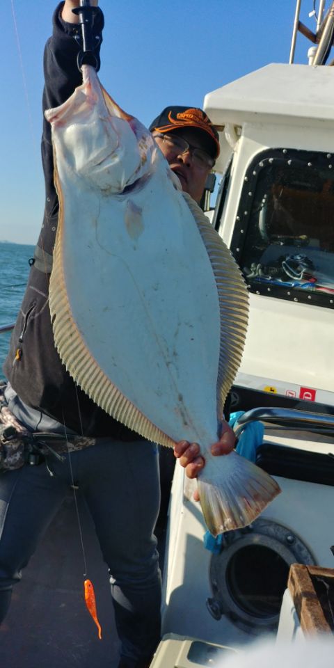 6월16일 아라2호 대광어다운샷