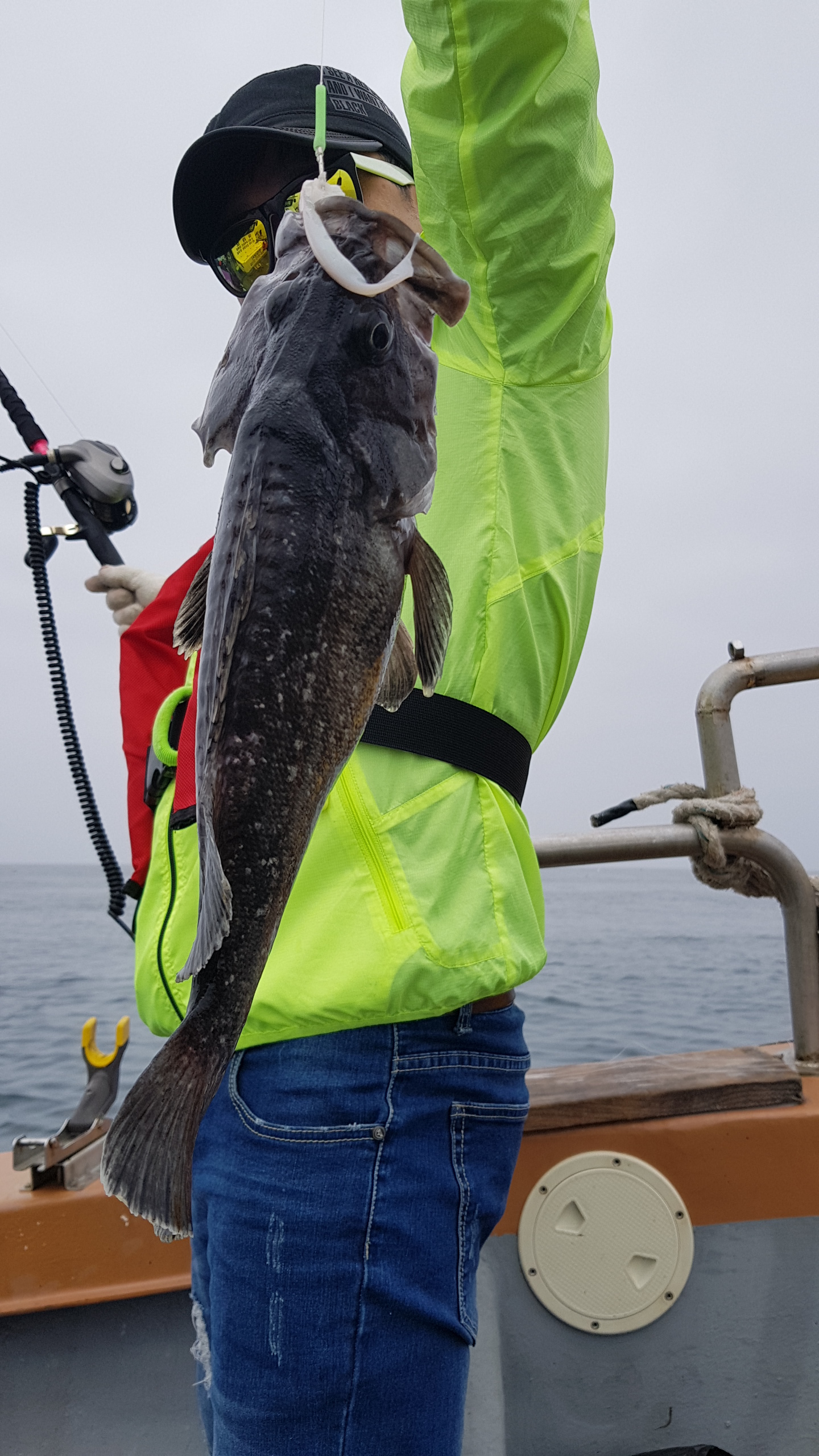 6월7일 아라호 먼~먼바다 우럭출조