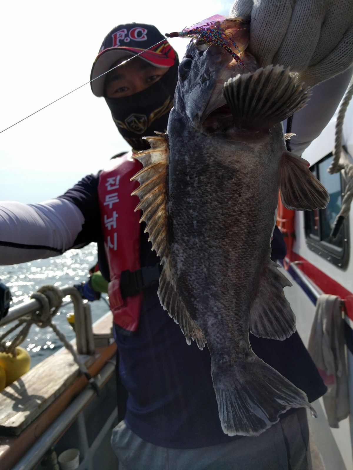 7월8일 아라호 먼~바다우럭출조