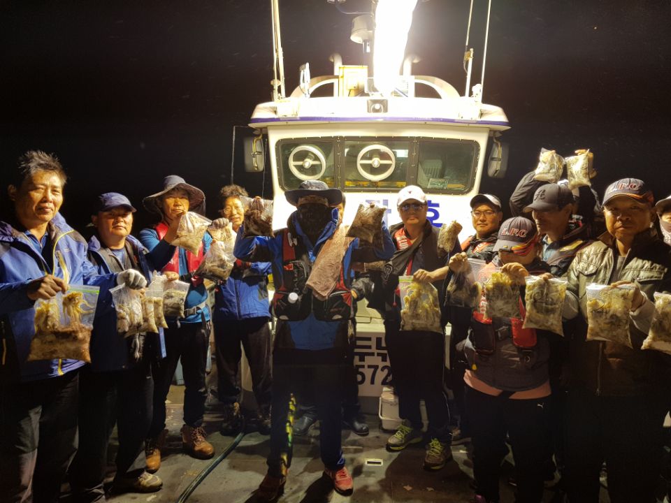 10월2일 아라호 야간 쭈,갑출조