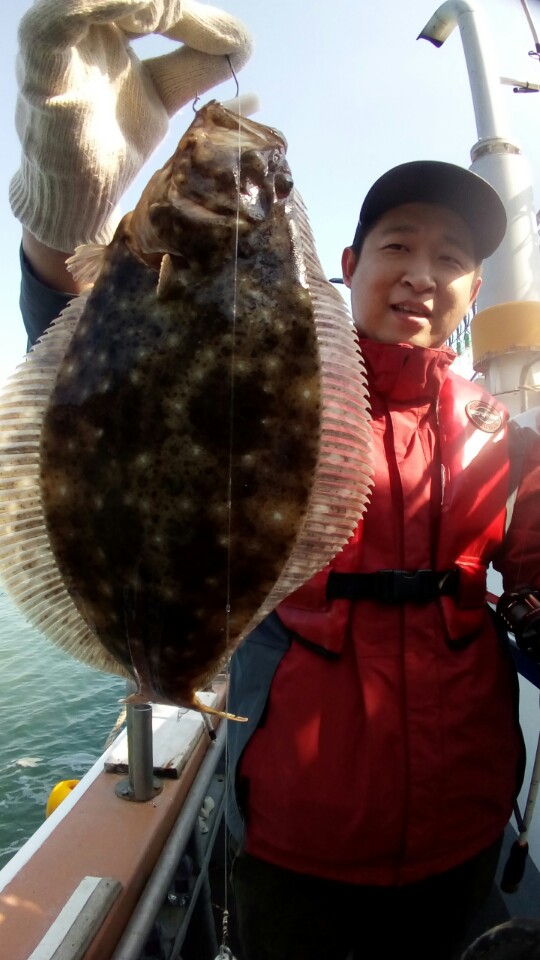 10월13일 아라호 우럭,광어단체출조