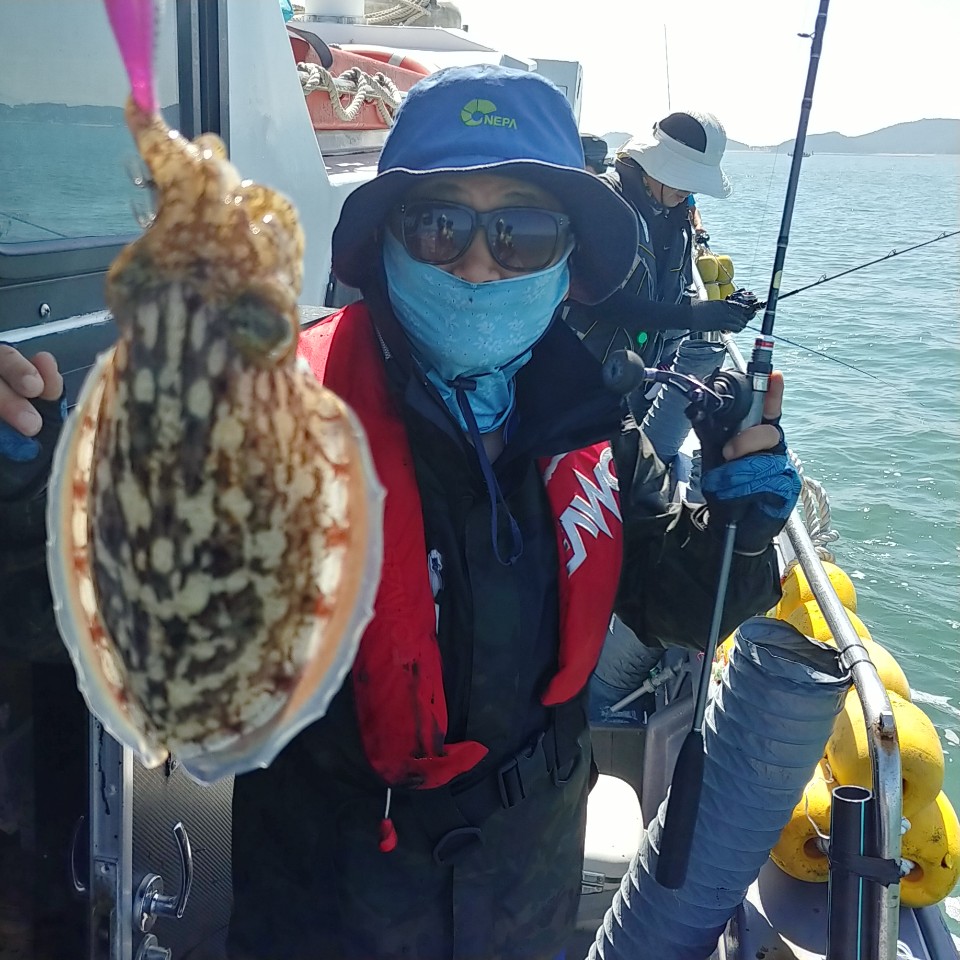 9월 16일 아라2호 갑오징어&주꾸미 조황이요