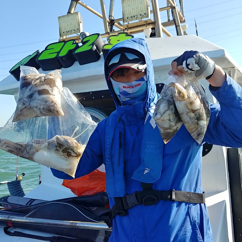 10월 8일 아라2호 주꾸미& 갑오징어 조황