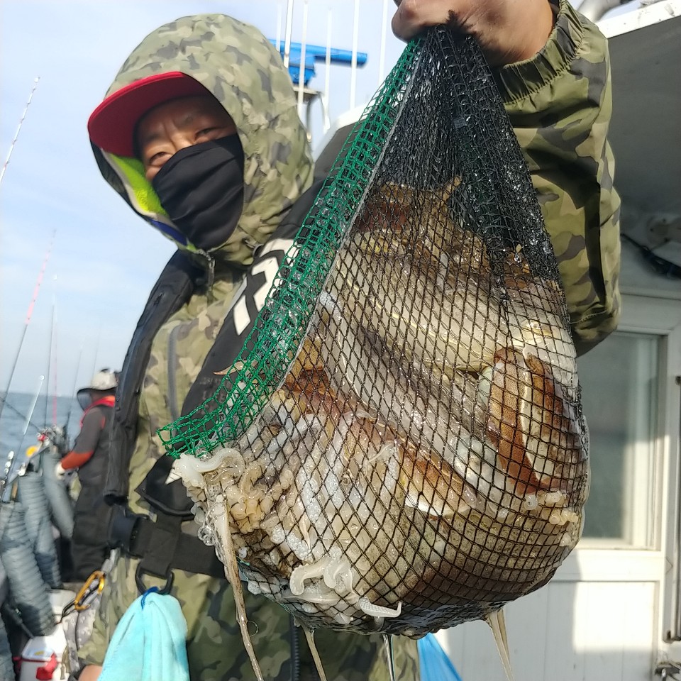 10월 26일 아라2호 갑오징어&주꾸미 조황