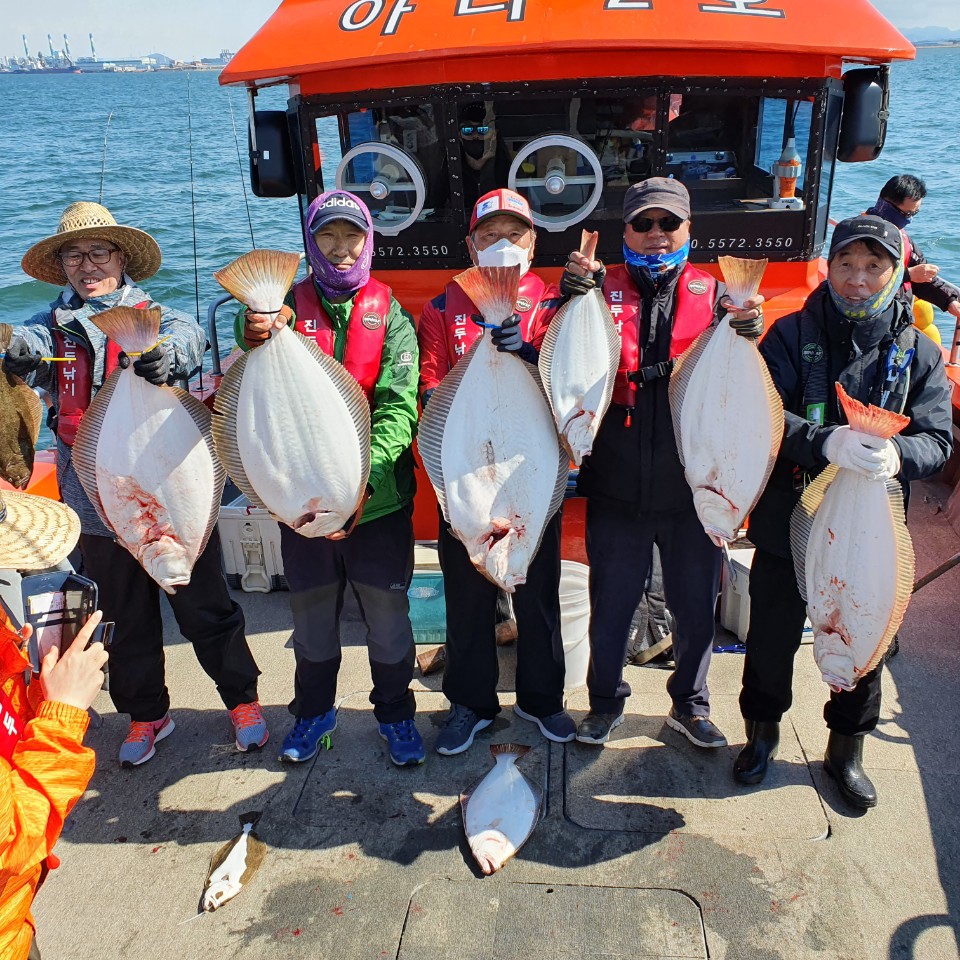 [아라2호] 5월 20일 대광어조황