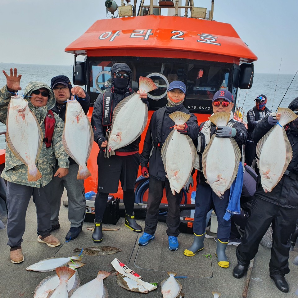 [아라2호] 5월 5일 대광어조황