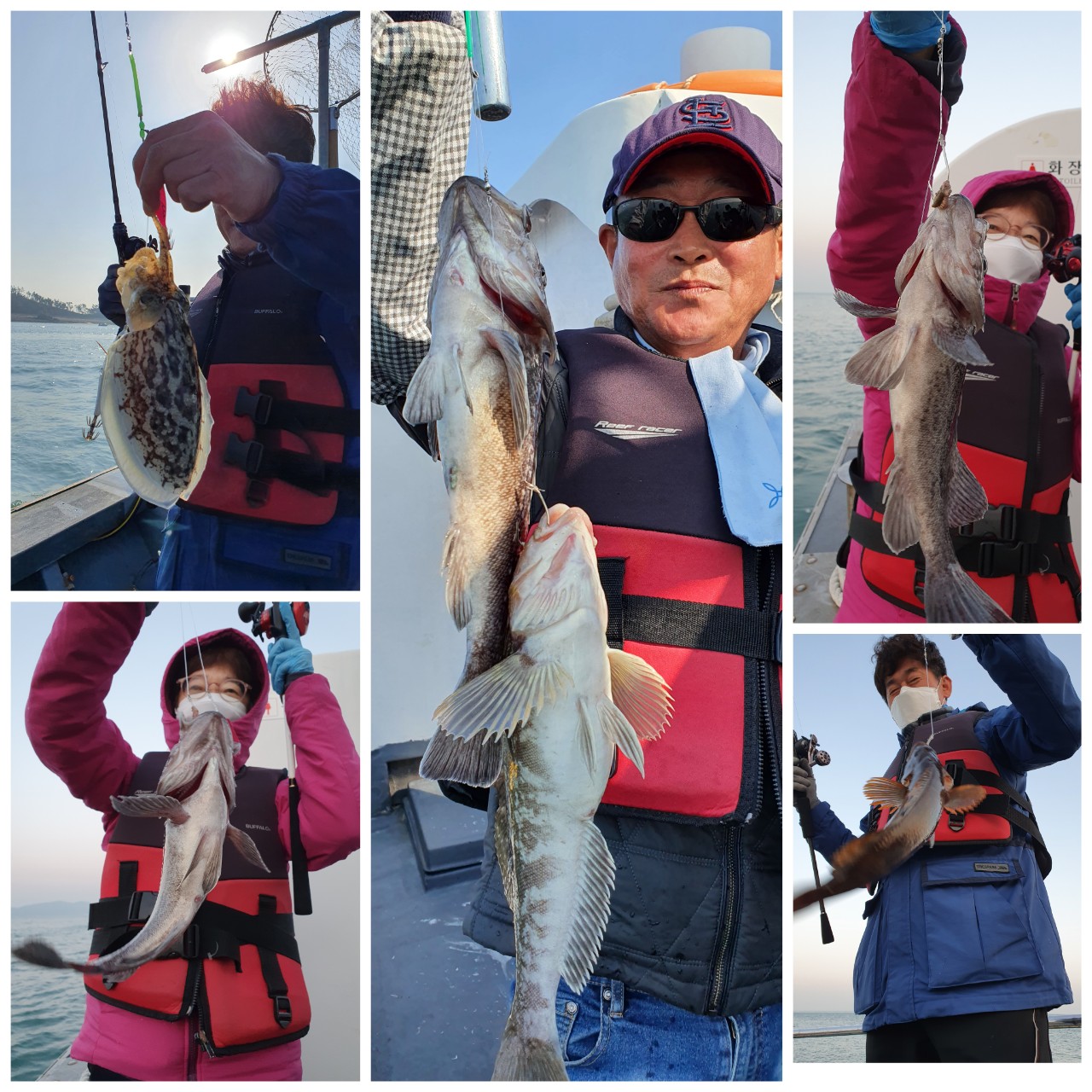 [지니호] 11월 6일 조황 (8인독선출조)