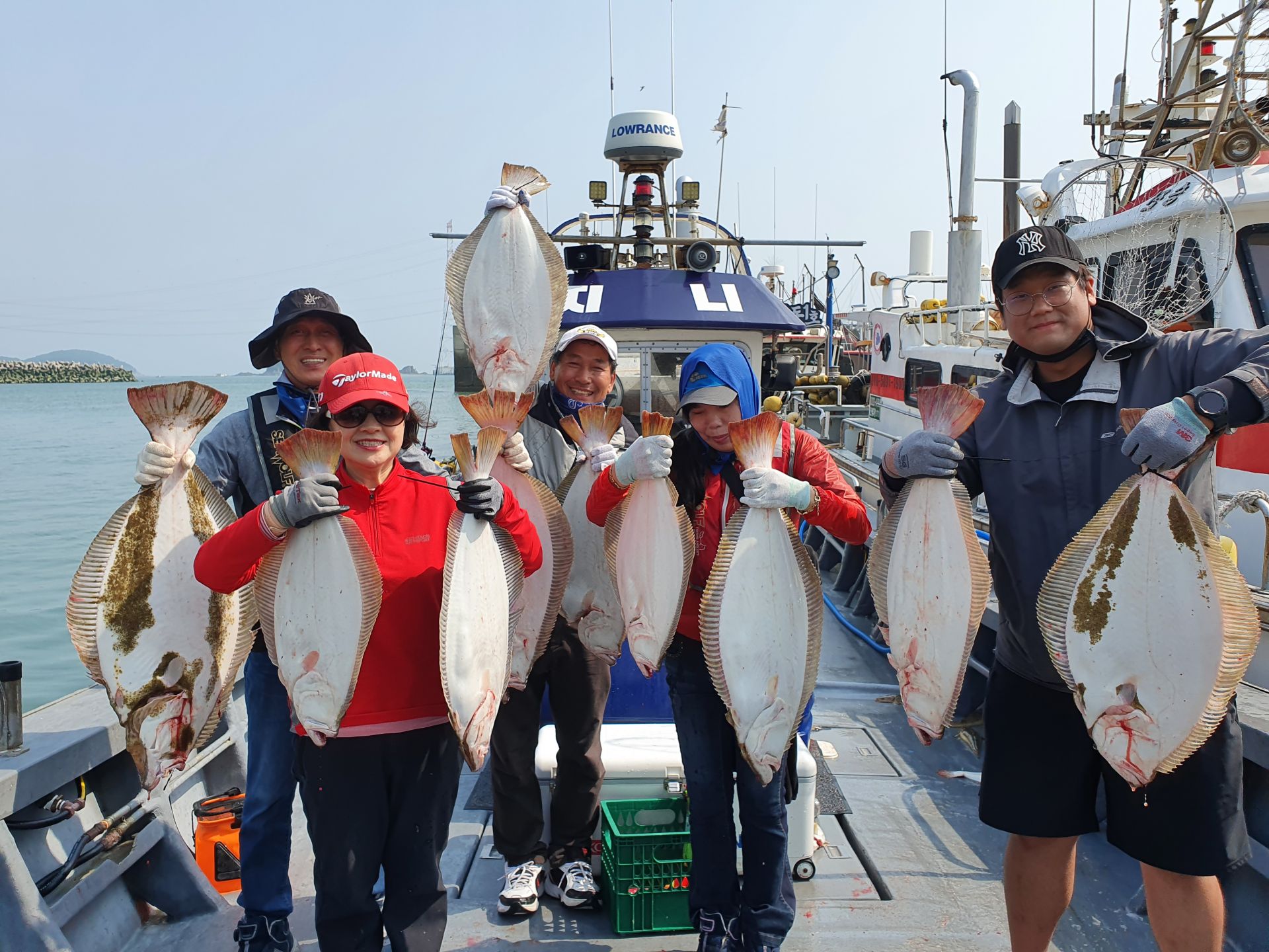 [지니호] 6월 3일 대광어출조 조황 (5인)
