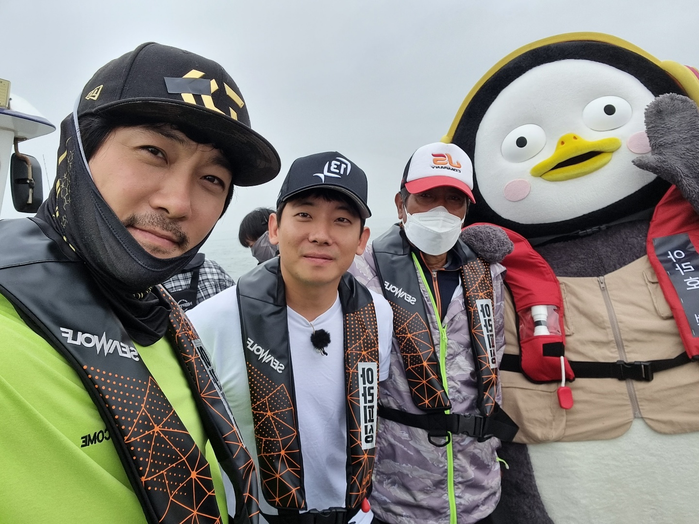 아라호 6월 17일  해양수산부 바다낚시 안전홍보 촬영