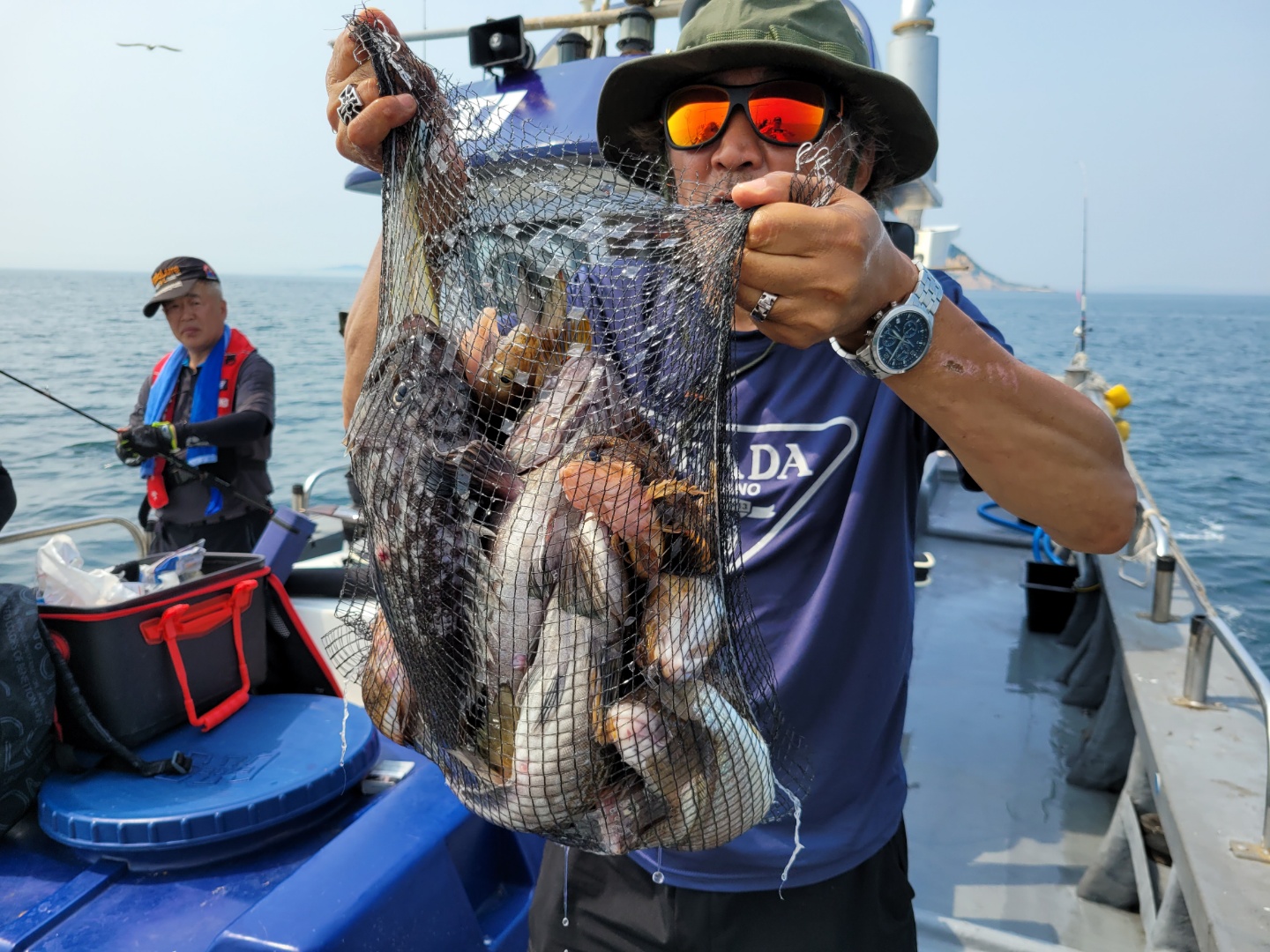 [지니호] 7월 10일 조황 외수질&다운샷 7인출조